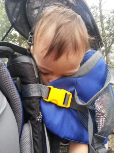 sleeping on a hike